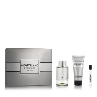 Montblanc Explorer Platinum EDP 100 ml + EDP MINI 7,5 ml + SG Körper und Haar 100 ml M