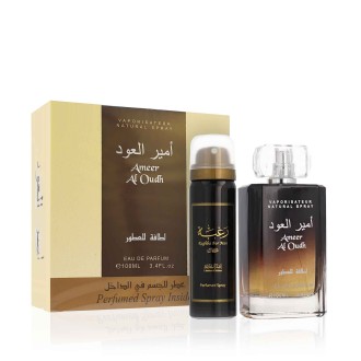 Lattafa Ameer Al Oudh Geschenkset Unisex-Parfümwasser 100 ml + Deodorant 50 ml