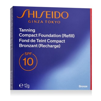 Shiseido Tanning Compact Foundation SPF 10 Nachfüllpackung (Bronze) 12 g