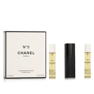 Chanel No 5 EDT nachfüllbar 20 ml + EDT-Nachfüllpackung 2 x 20 ml W