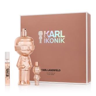 Karl Lagerfeld Ikonik Pour Femme EDP 100 ml + EDP MINI 7,5 ml + EDP MINI 4,5 ml W